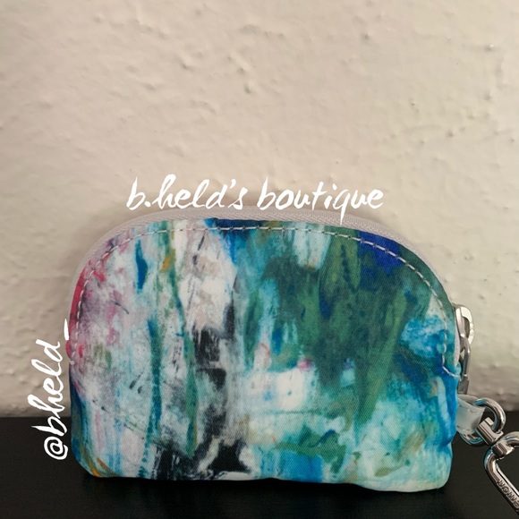 lululemon Dual Pouch Wristlet in No Limits White Multi/Vapor One Size New NWT - Picture 3 of 16